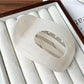 Beau - Glossy Oval Cutout Geometric Back Hair Clip