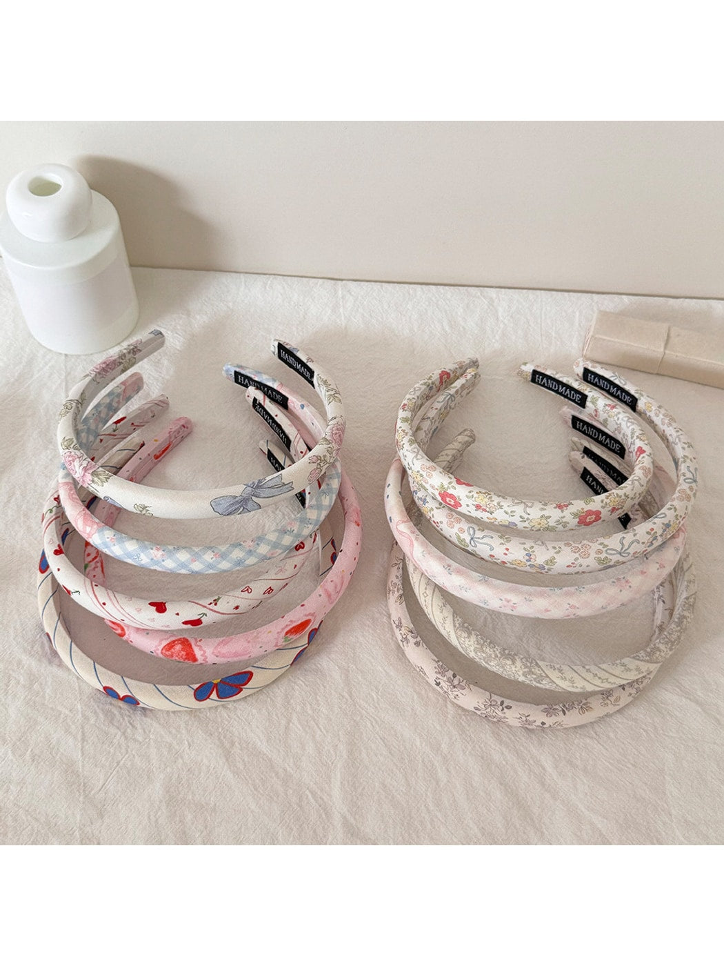 Gifty - Floral Pattern Polyester Wrapped Headband
