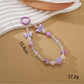 Keypus - Plastic Bead Heart Accent Phone Hanging Charm
