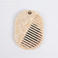 Camerow - Mirror Comb with Stylish Leopard Print