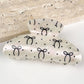 Beau - Marbled Bow Motif Sweet Style Claw Clip