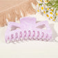 Beau - Elegant Marble-Patterned Shark Hairpin