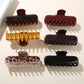 Beau - Retro Gloss Finish Rectangular Claw Hair Clip