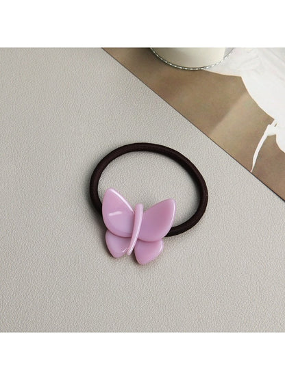 Gifty - Solid Colored Butterfly Hair Tie