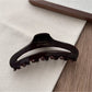 Beau - Openwork Crescent Shaped Hair Claw Clip