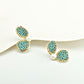 Earedge - Minimalist Beaded Butterfly Wing Earrings