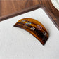 Beau - Acetate Gradient Brown Hair Clip