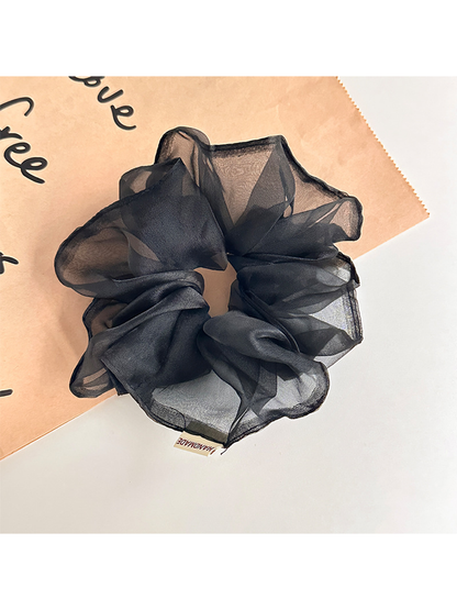 Gifty - Simple Organza Style Solid Color Scrunchie