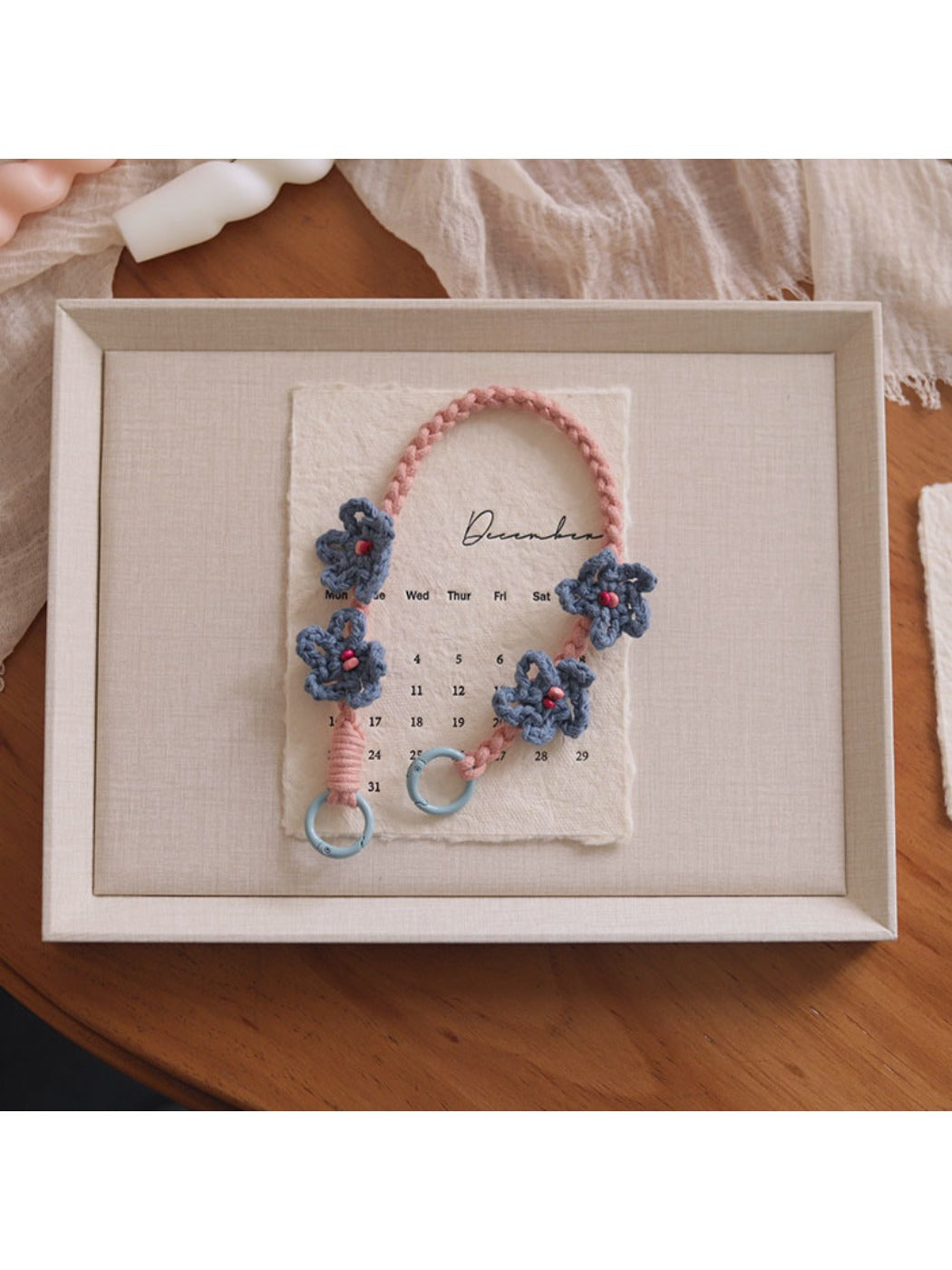 Keypus - Cute Flower Mobile Phone Lanyard