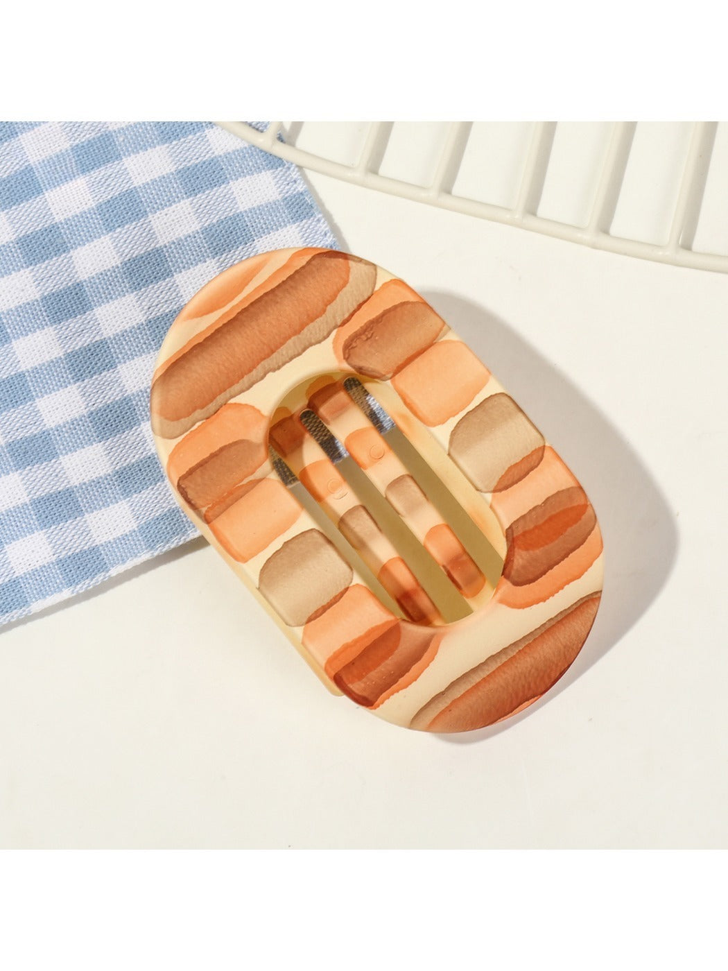 Beau - Colorful Oval Hair Clips