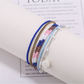 Lovra - Beaded Bohemian Wave Detail Beaded Bracelet