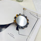 Mirroray - Acetic Acid Plate Sunflower Small Round Mirror