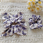 Gifty - Floral Polyester Scarf Style Scrunchie