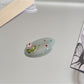 Beau - Sweet Style Oval Floral Side Hair Clip