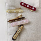 Beau - Floral Rectangular Hair Clip