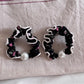 Gifty - Fabric Floral Print Hair Ring