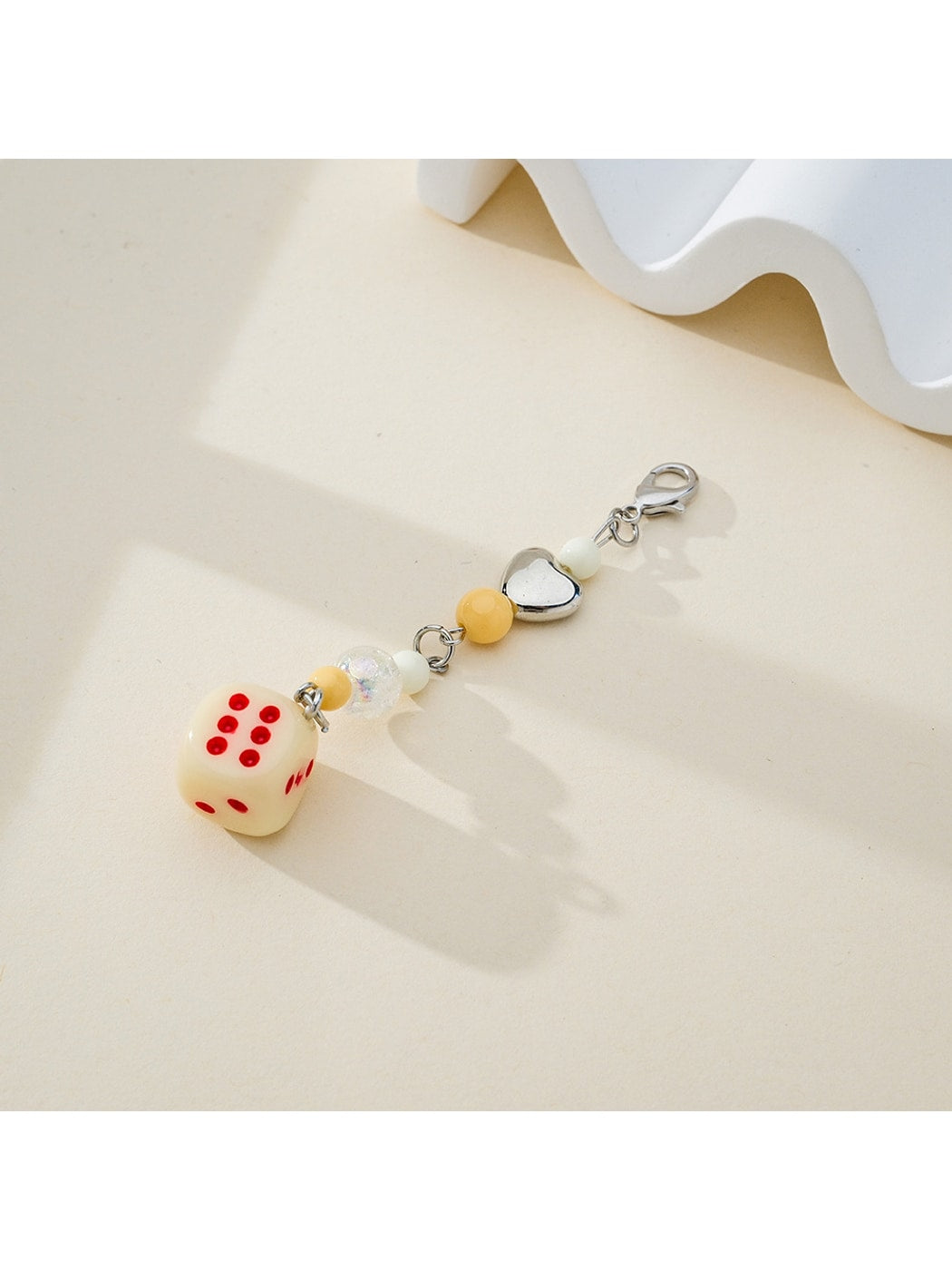 Keypus - Playful Dice Phone and Bag Charm Keychain