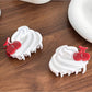 Beau - Acetate Hair Clip Ice Cream Cherry Cute