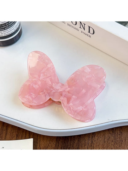 Beau - Acrylic Bow Shaped Decorative Hair Claw Clip