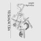 Keypus - Retro Y2K Heart and Spider Keychain