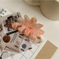 Beau - Glossy Flower Petal Hair Styling Claw Clip