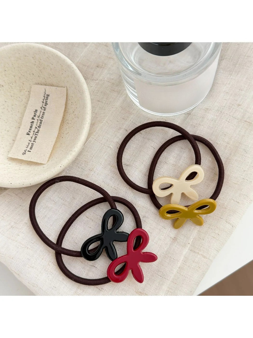 Gifty - Delicate Bow Hair Ties