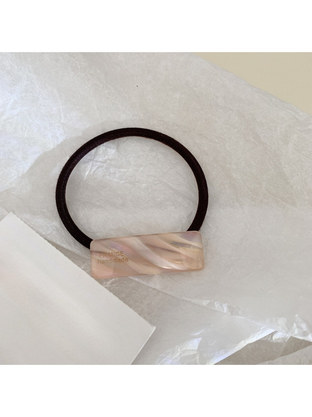 Gifty - Simple Rectangular Acetate Hair Tie