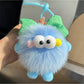 Keypus - Cute Bow Coal Ball Keychain