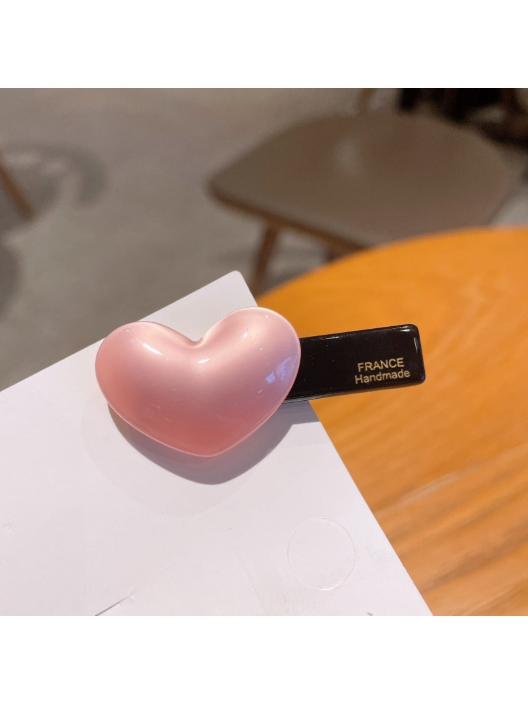 Beau - Adorable Heart Shaped Hair Clip