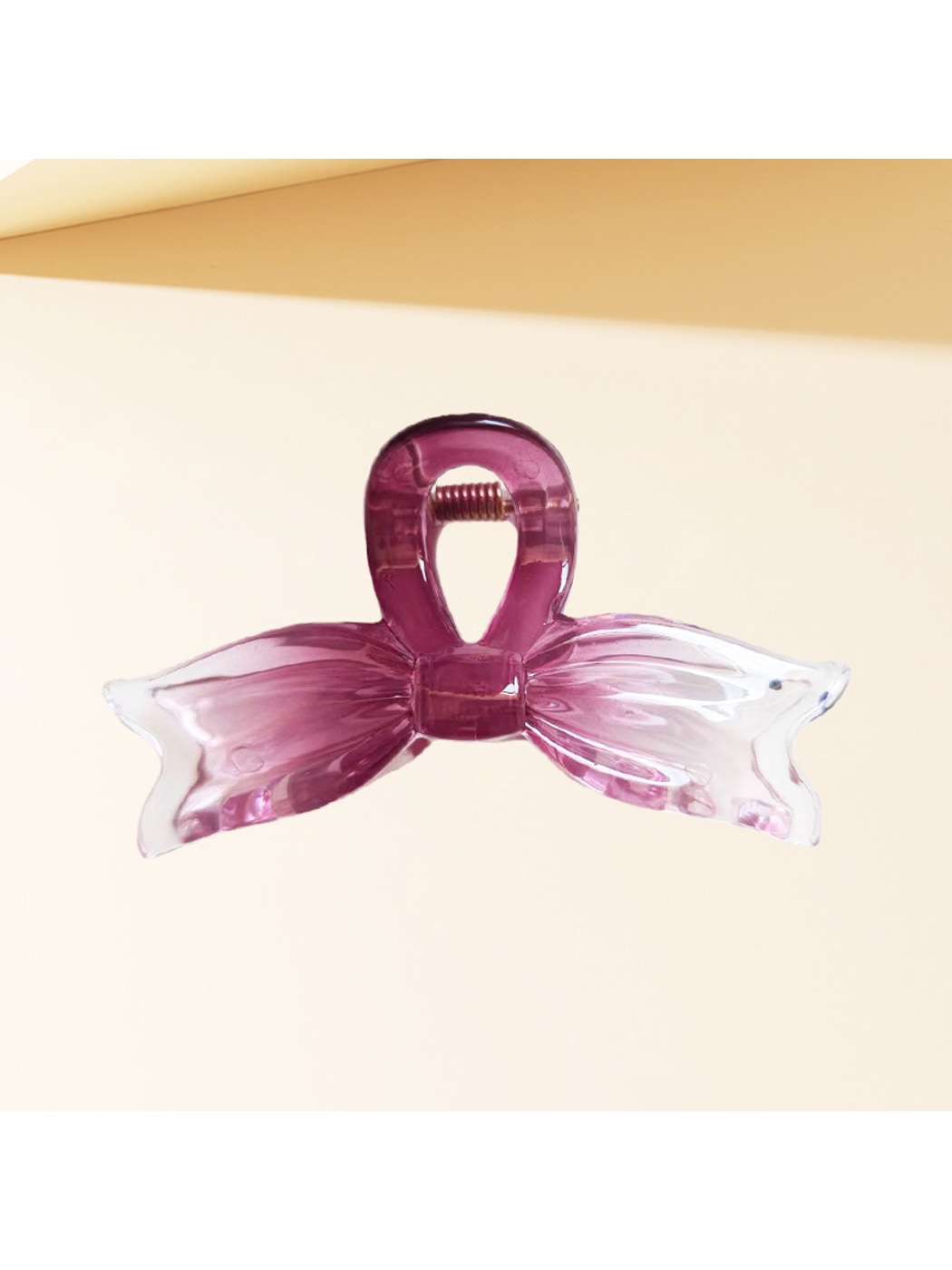 Beau - Sweet Style Bow Shaped Gradient Claw Clip