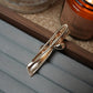 Beau - Bow Teardrop-Accent Spring Hair Clip