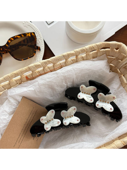 Beau - Acetate Butterfly Glossy Finish Claw Clip