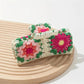 Beau - Colorful Flower Knitted Hairpins
