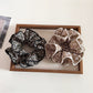 Gifty - Vintage Floral Ruffle Hair Scrunchie