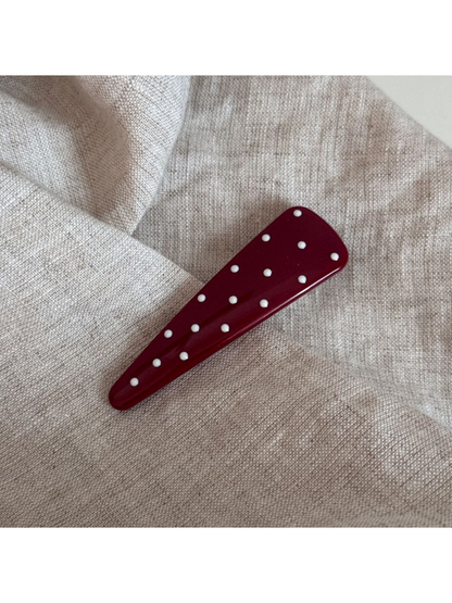 Beau - Irregular Triangle Polka Dot Hair Clip