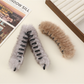 Beau - Soft Solid Color Curved Banana Claw Clip