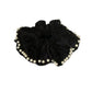 Gifty - Dark Colors Floral Patterned Scrunchie