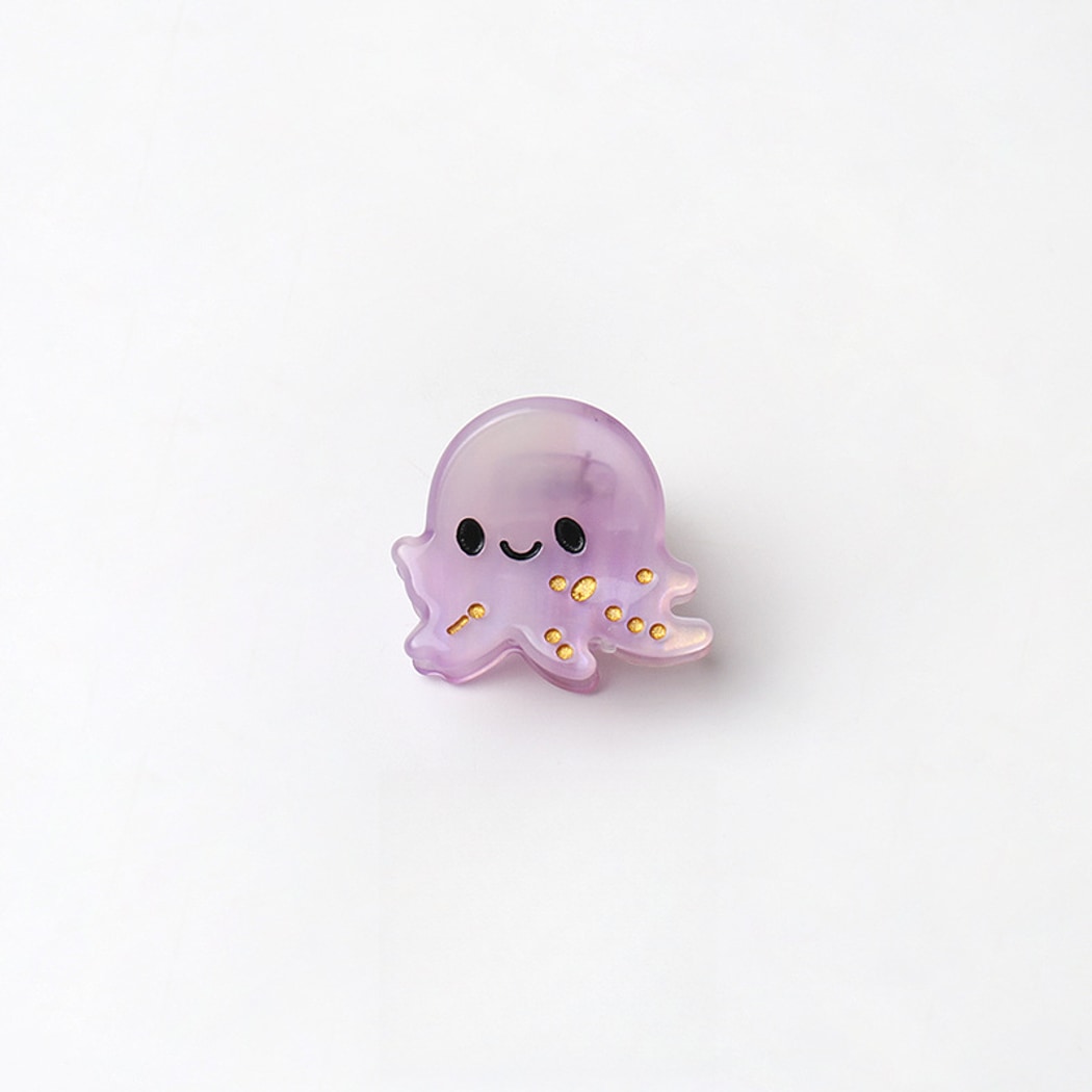 Beau - Sea Animal Acetate Board Hair Claw Clip