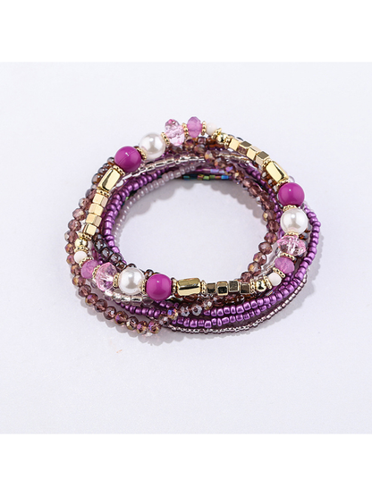 Lovra - Bohemian Multilayer Beaded Bracelet