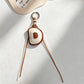 Keypus - Modern Minimalist Letter Bag Charm Keychain