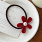Gifty - Acetate Hair Ties with Flower Design