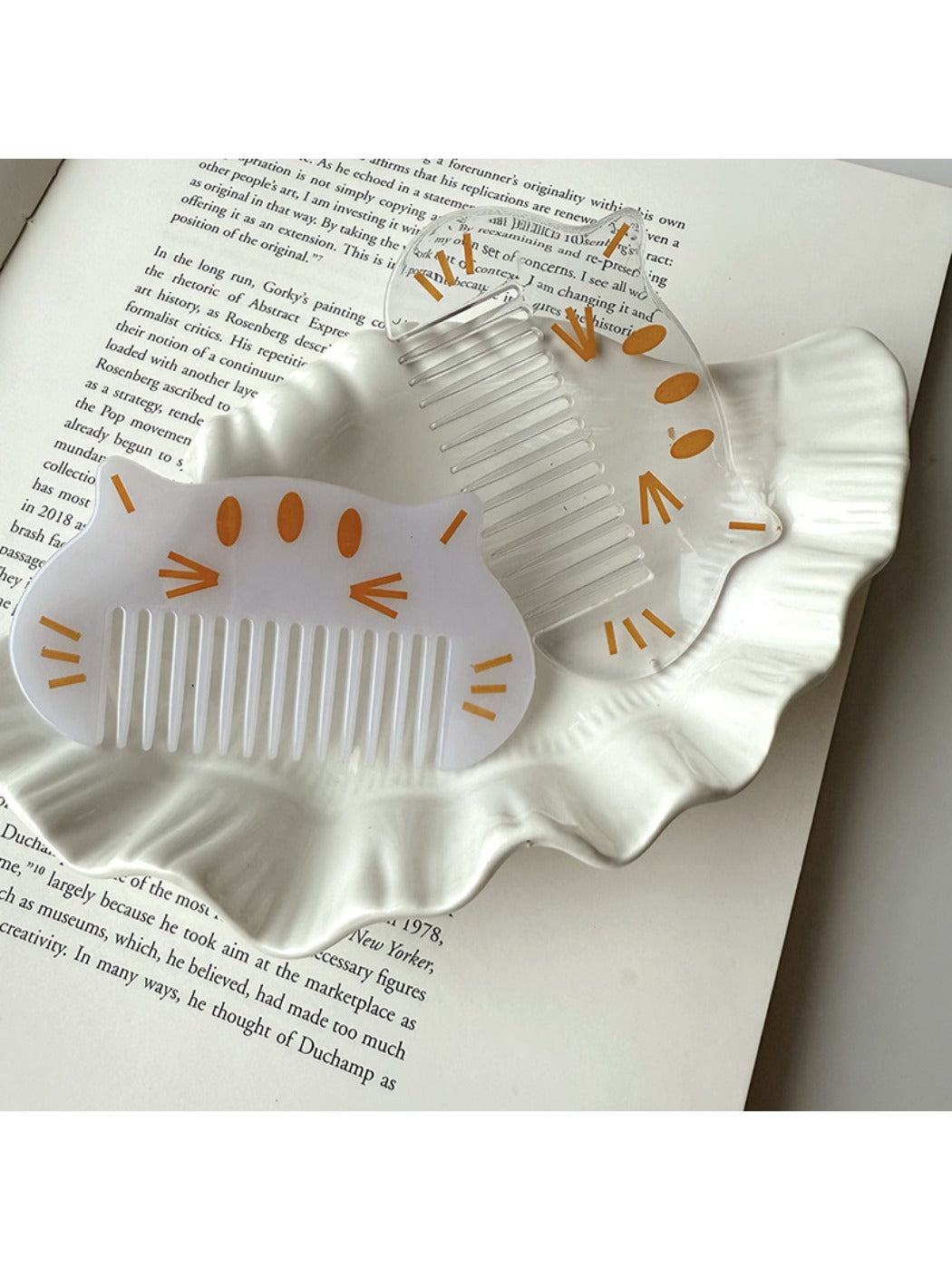 Camerow - Cute Cat Shaped Hair Comb