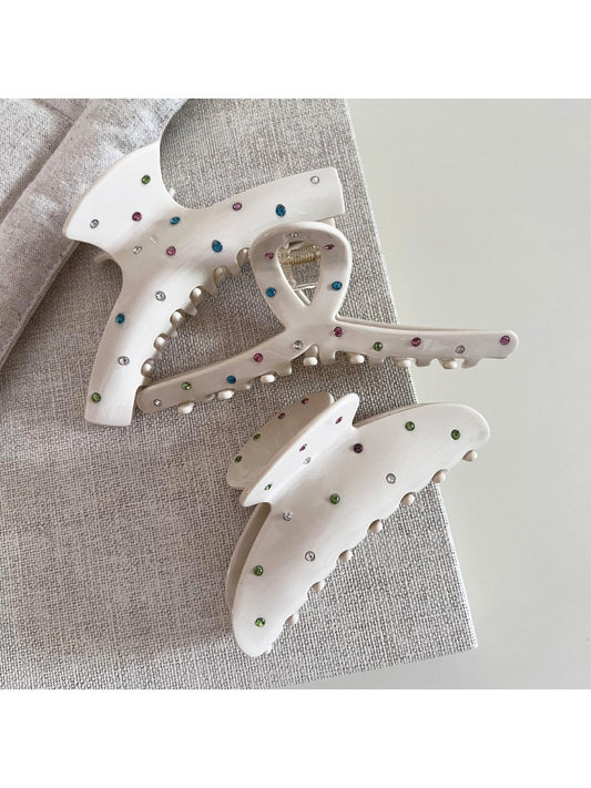 Beau - French Polka Dot Hair Clip