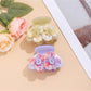 Beau - Adorable Embossed Camellia Hair Claw Clip