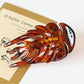 Beau - Simple Plastic Leaf Shape Hair Clip