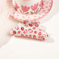 Beau - Valentine'S Day Heart-Patterned Claw Clip