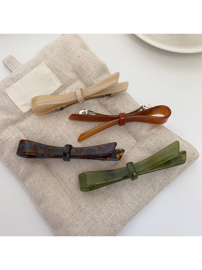 Beau - Pretty Bow Acetate Hair Clip