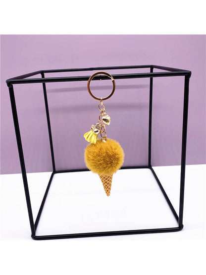 Keypus - Ice Cream Shaped Bag Charm Keychain