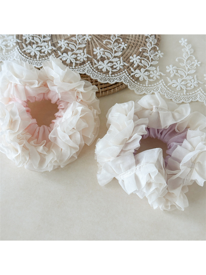Gifty - High Elastic Ruffle Ballet Style Scrunchie