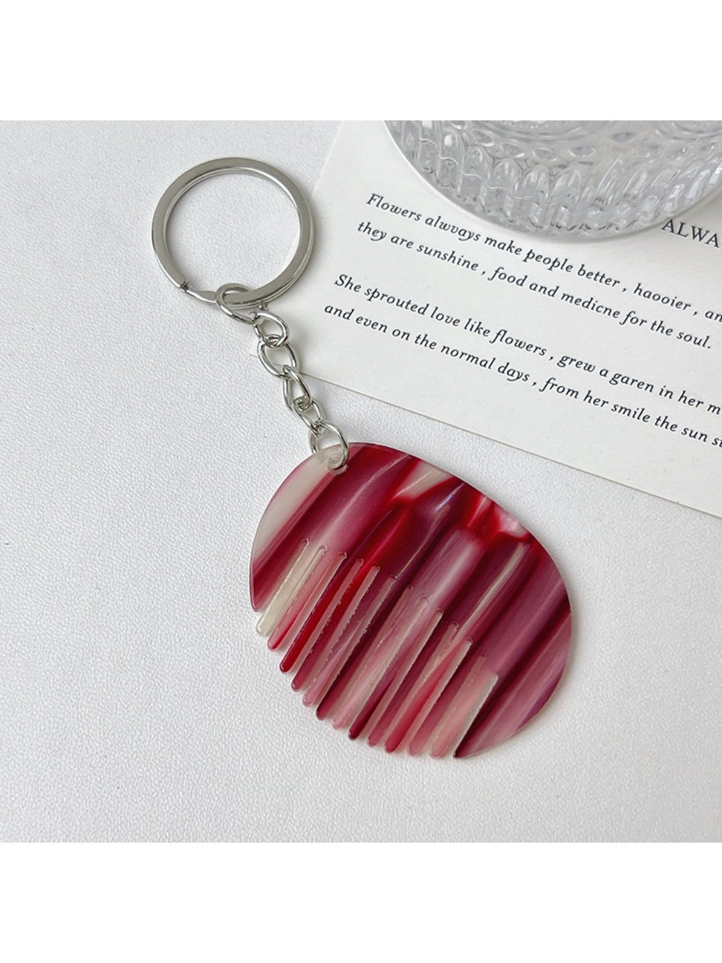 Keypus - Colorful Comb Keychain Charm